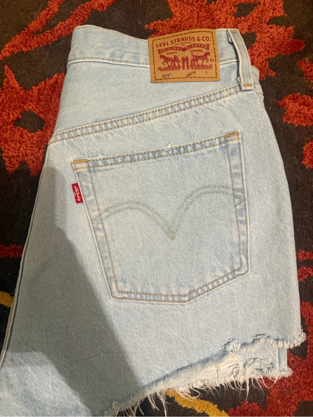 Women's W30 Levi's Light Blue Denim Cutoff Shorts (Please check measurements!)
